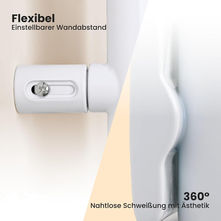 Heilmetz Badheizkörper Flach Design Heizkörper Handtuchtrockner für Badezimmer Handtuchheizkörper mi