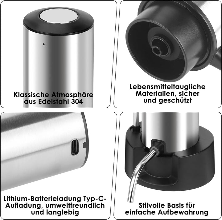 Elektrischer Wein dekanter, Dekanter Rotwein, Elektrischer Ausgiesser, Elektrischer Weindekanter, Wi
