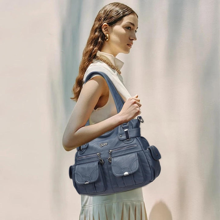 KL928 Tasche Damen Handtasche Umhängetaschen Damenhandtasche Schultertasche Lederhandtasche elegante
