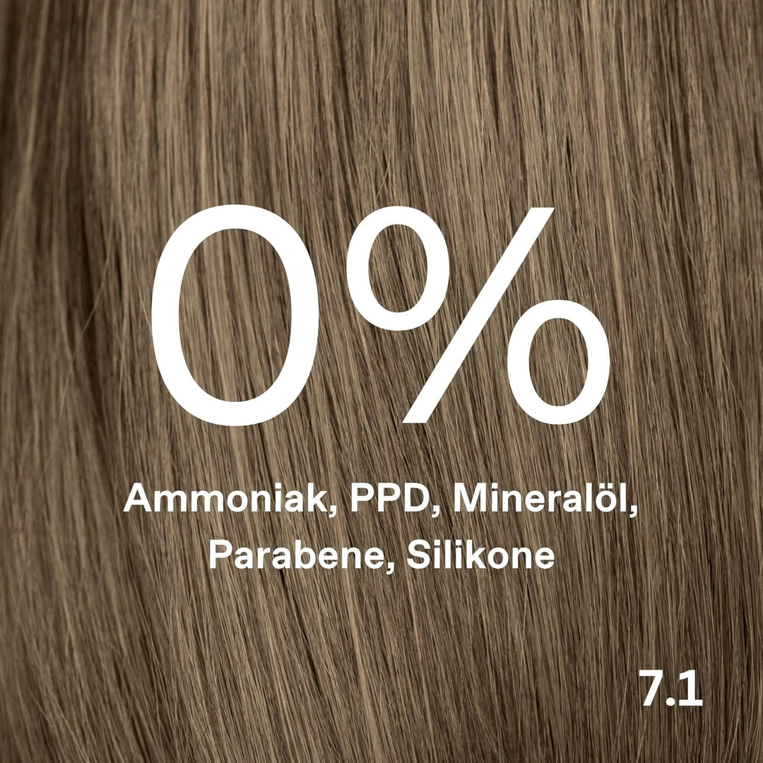 KORRES Argan Oil Colorant – ammoniakfreie Haarfarbe Aschblond 7.1 – 100% Grauhaarabdeckung & vegan f