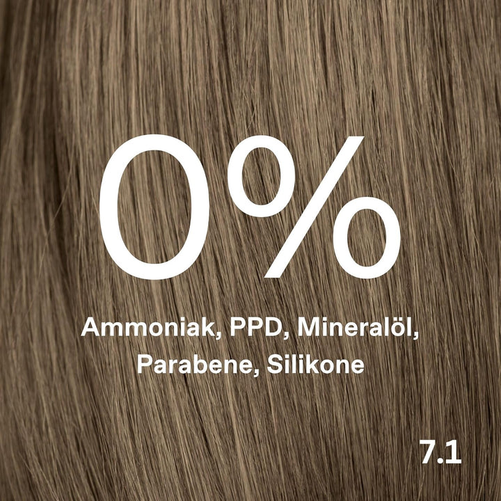 KORRES Argan Oil Colorant – ammoniakfreie Haarfarbe Aschblond 7.1 – 100% Grauhaarabdeckung & vegan f