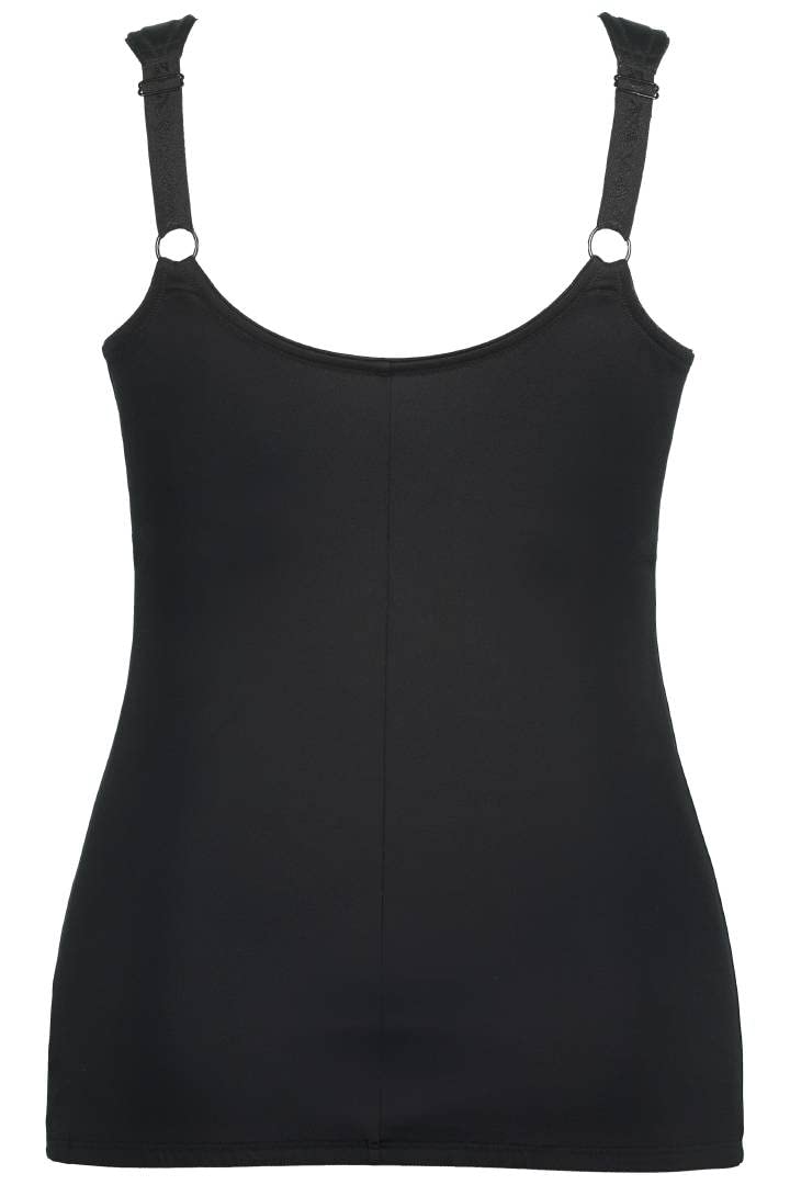 Ulla Popken, Damen, grosse Grössen, Bodyforming-Top, Jaquardlace