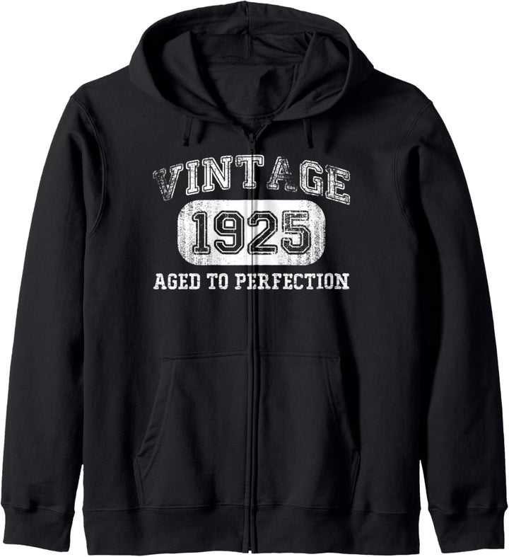 1925 Geburtstagsgeschenk für den 95 Jahre alten Oma-Opa Kapuzenjacke