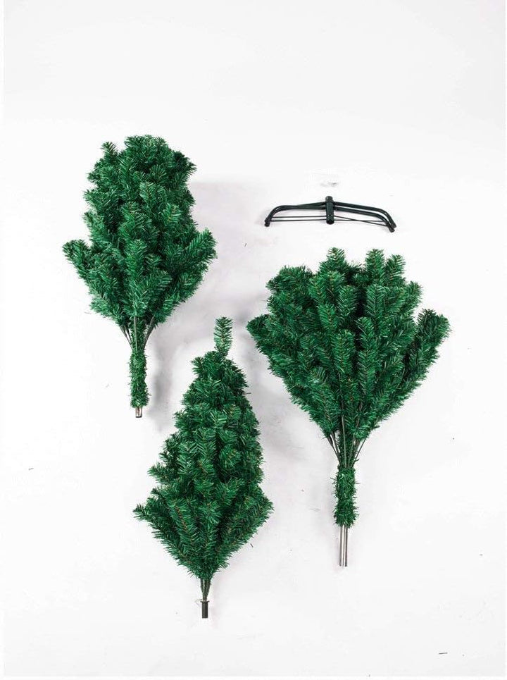 LEADZM 180/210/240cm Künstlicher Weihnachtsbaum, Tannenbaum künstlich mit Metallständer, Christbaum,
