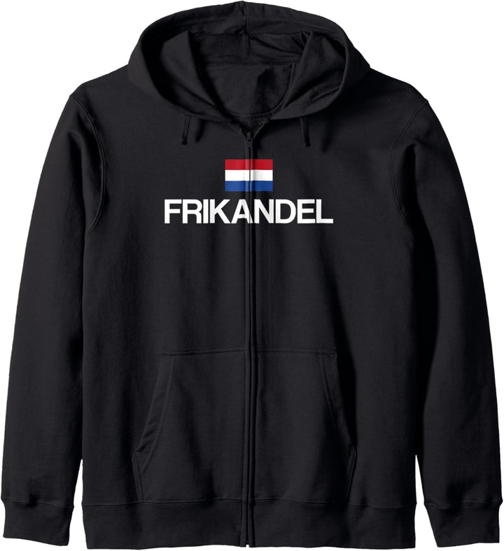 Frikandel Fahne Niederlande Kapuzenjacke