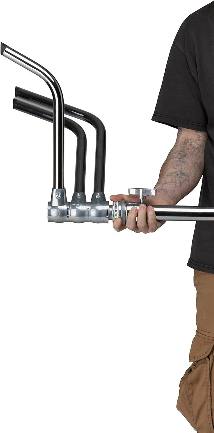 Master C-Stand mit Schildkrötenfuss, 101,6 cm, silberfarben (KS704312), 102 cm (40 Zoll), Schildkröt