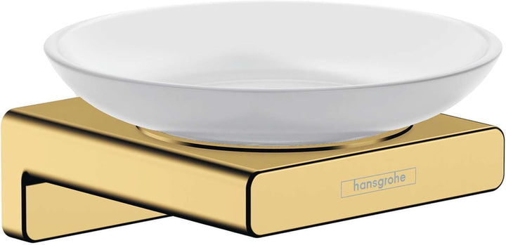 hansgrohe Seifenschale AddStoris, Seifenablage, Polished Gold Optic Polished Gold Optik Schale, Poli