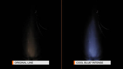 OSRAM COOL BLUE® INTENSE W5W, bis zu 4.000K, Halogen-Signallampe, Faltschachtel (10 Lampen) W5W Falt