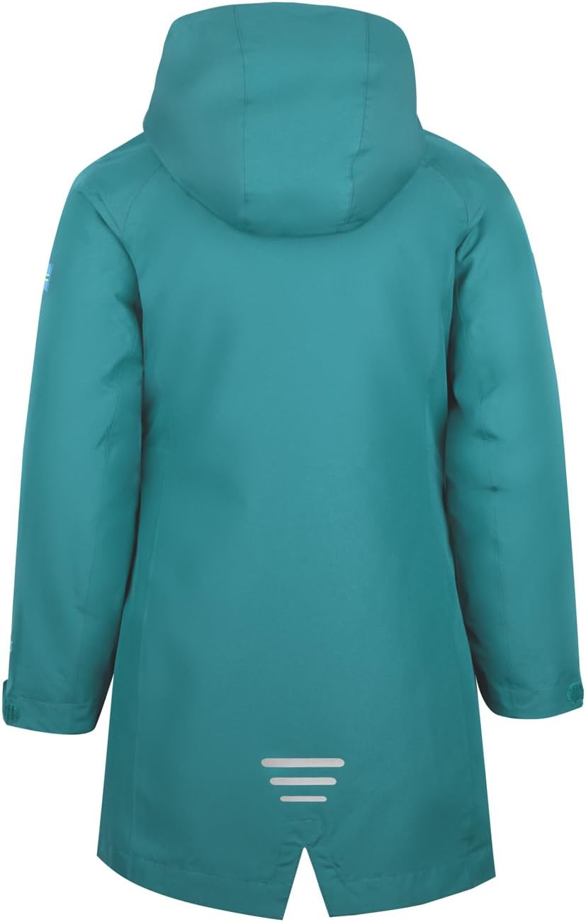 Trollkids Girls Senja 3in1 Coat Teal 116, Teal 116