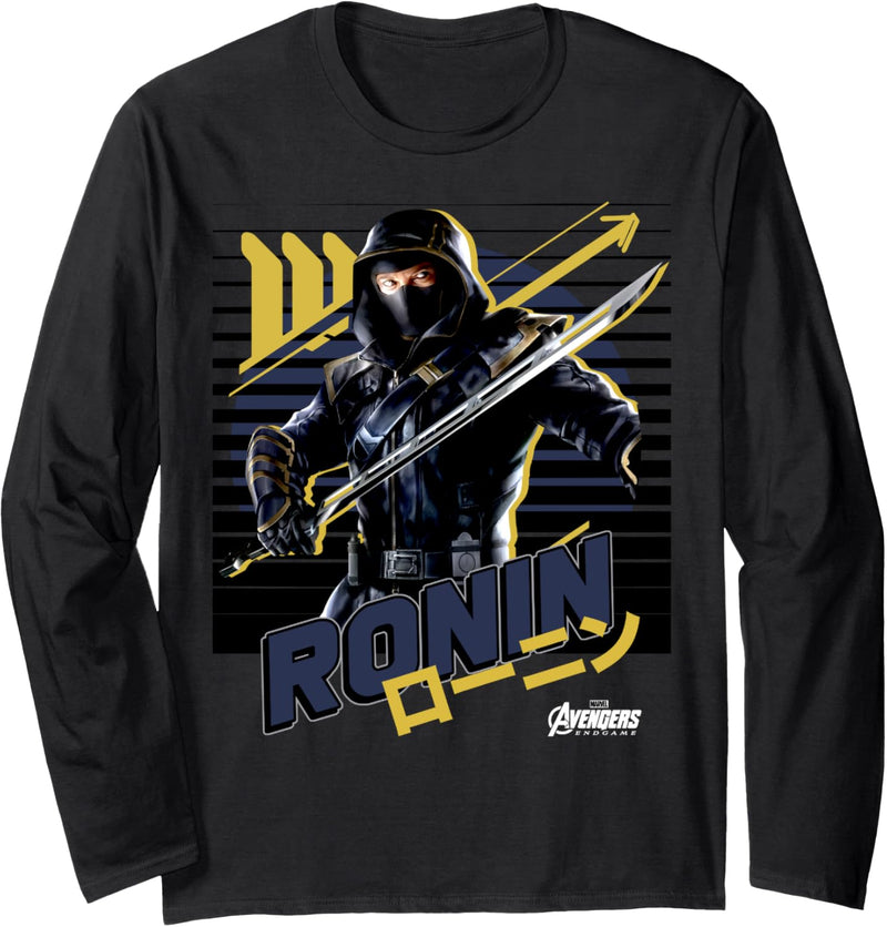 Marvel Avengers: Endgame Ronin Retro Line Portrait Langarmshirt