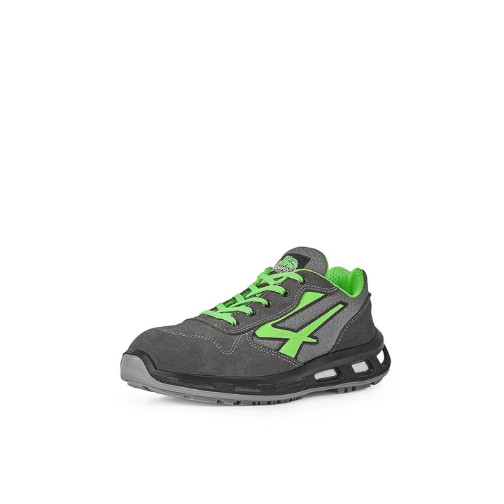 U-Power Red Lion Point, Unisex-Sicherheitsschuhe, leichte, flexible, pannensichere Lederturnschuhe,