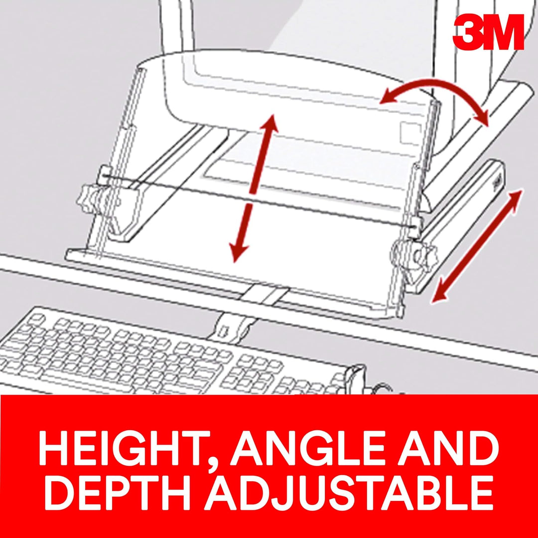 3M Konzepthalter DH640, 28 x 46 x 10 cm, schwarz, 1 Konzepthalter