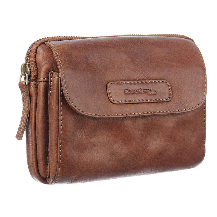 Greenland Nature Soft & Safe Gürteltasche RFID Leder 18 cm