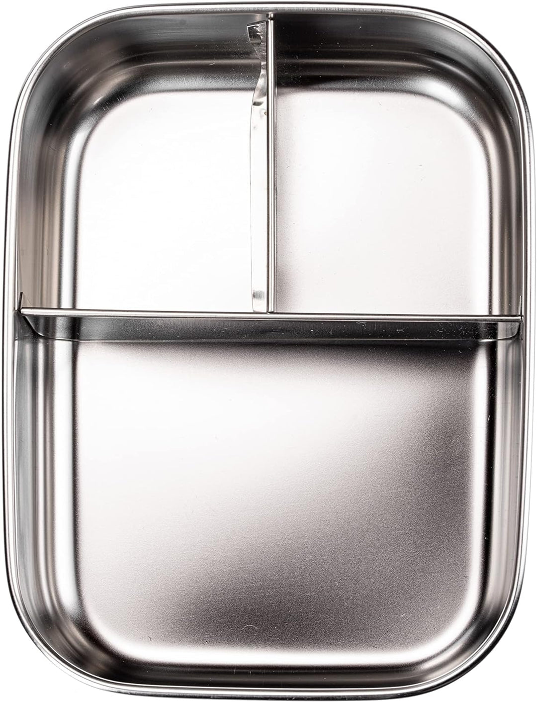 Wald The green choice Edelstahl Lunchbox, Jausendose, Brotdose, Jausenbox mit Silikondeckel, leicht