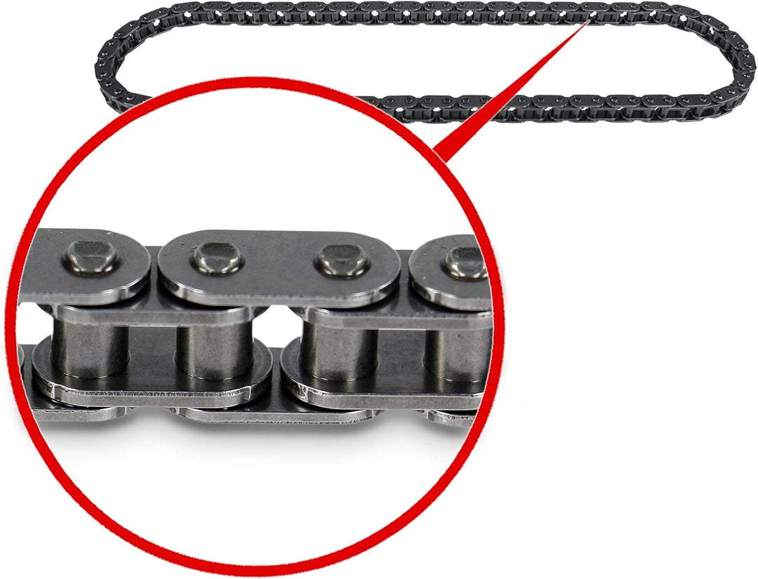 febi bilstein 30349 Steuerkettensatz für Nockenwelle, mit Gleitschienen und Kettenspanner , 1 Stück