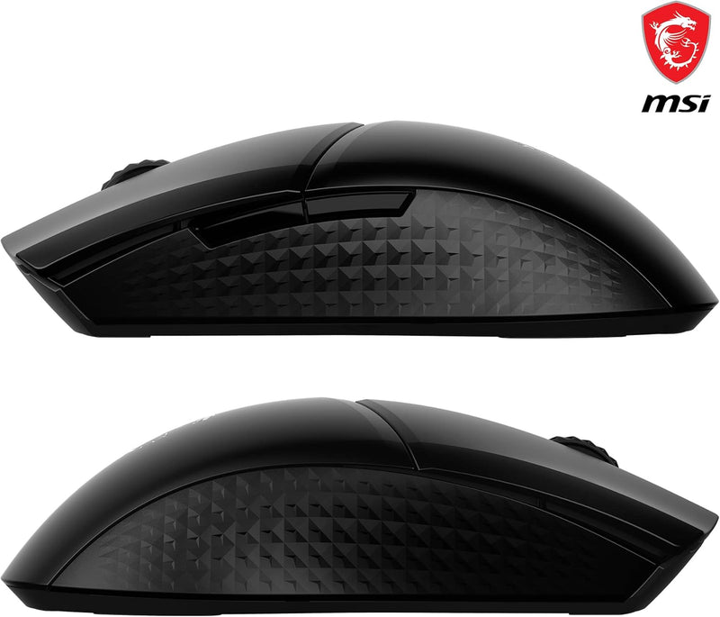 MSI CLUTCH GM41 LIGHTWEIGHT WIRELESS Gaming Mouse - 20.000 DPI Optischer Sensor, symmetrisch, 60Mio+