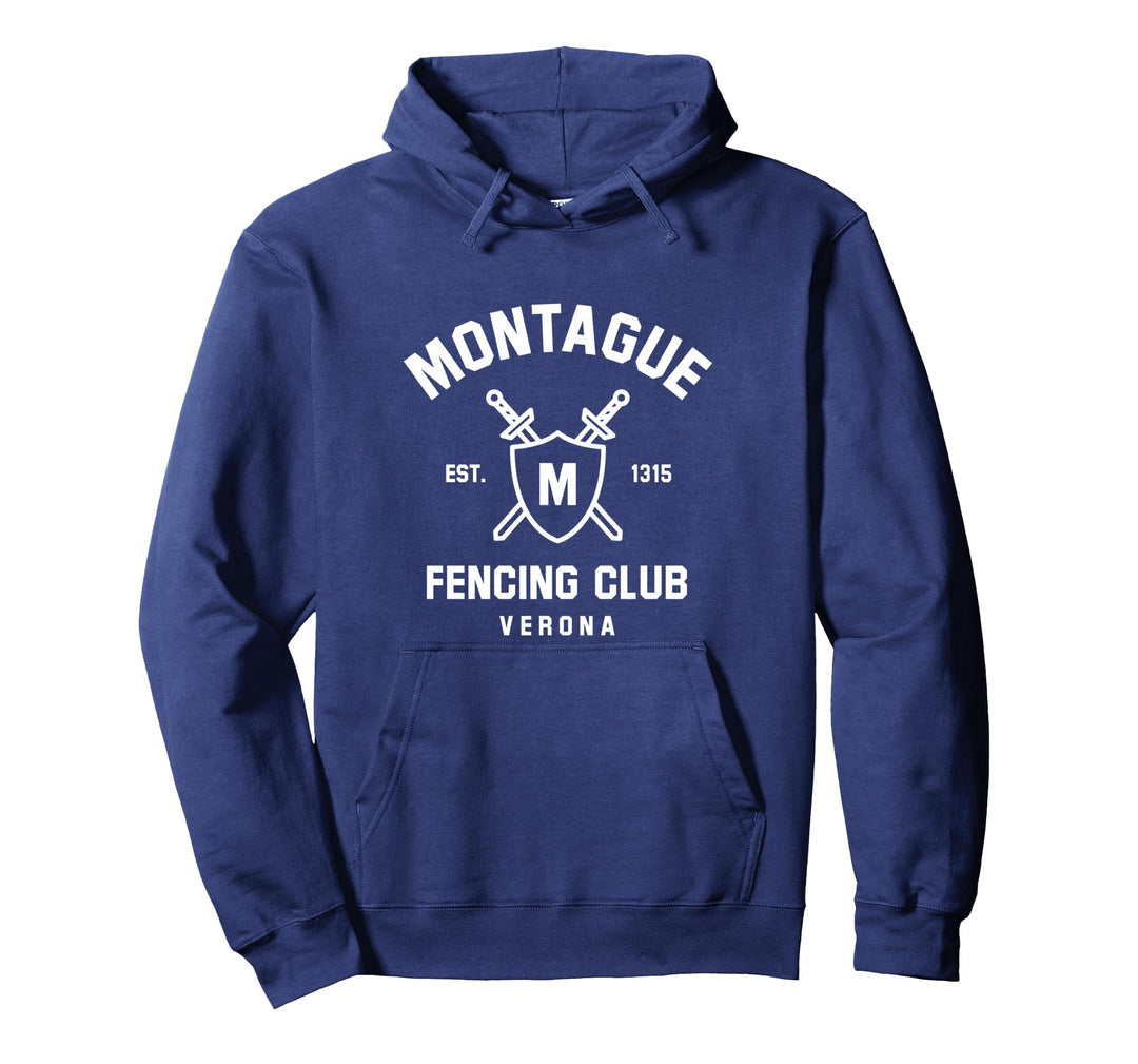 Montague Fencing Club for Literature Lovers Pullover Hoodie