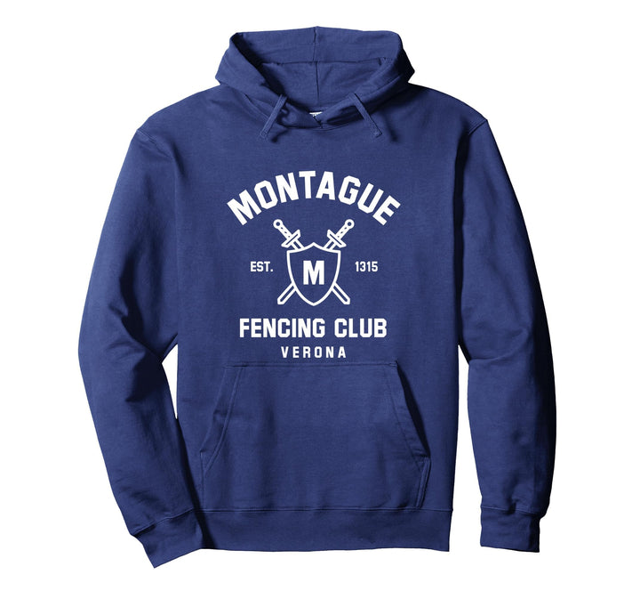 Montague Fencing Club for Literature Lovers Pullover Hoodie