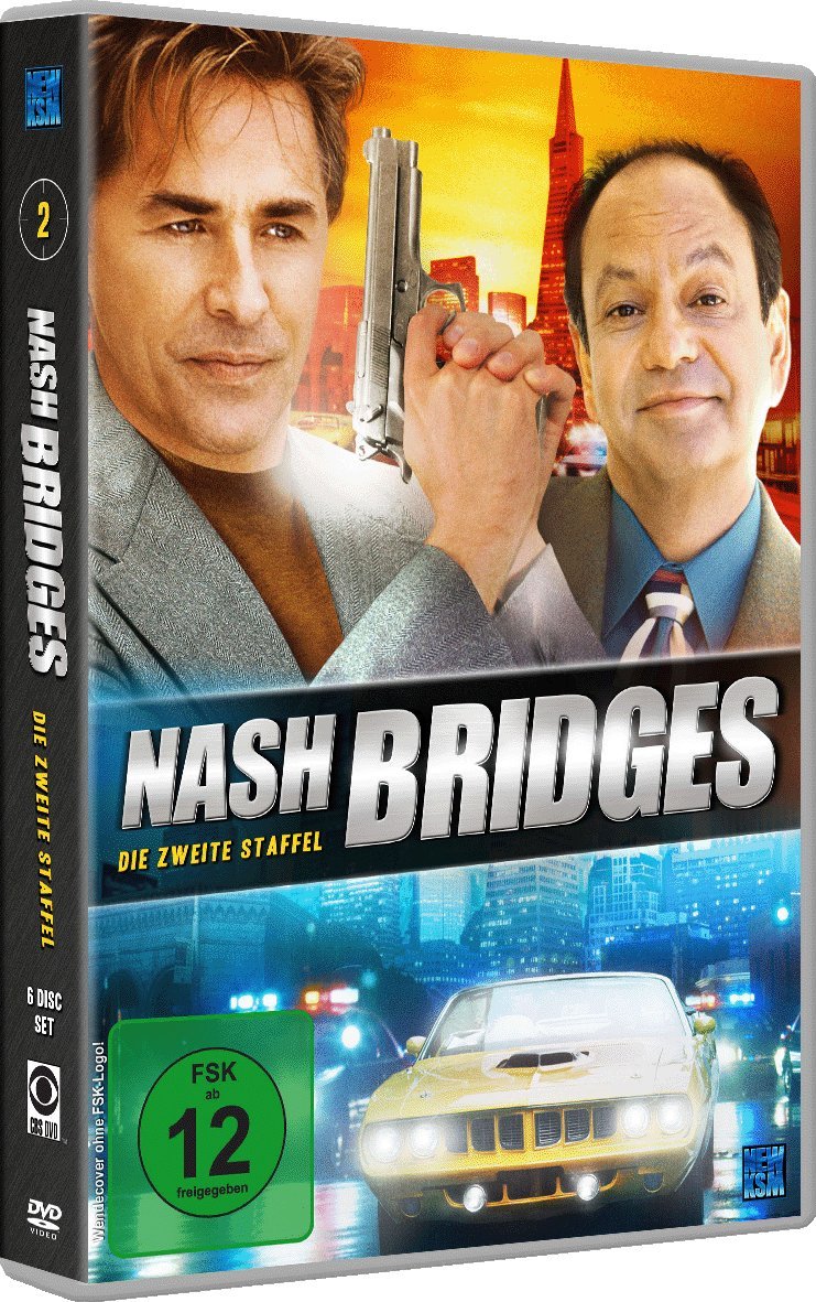 Nash Bridges - Die zweite Staffel [6 DVDs], DVD