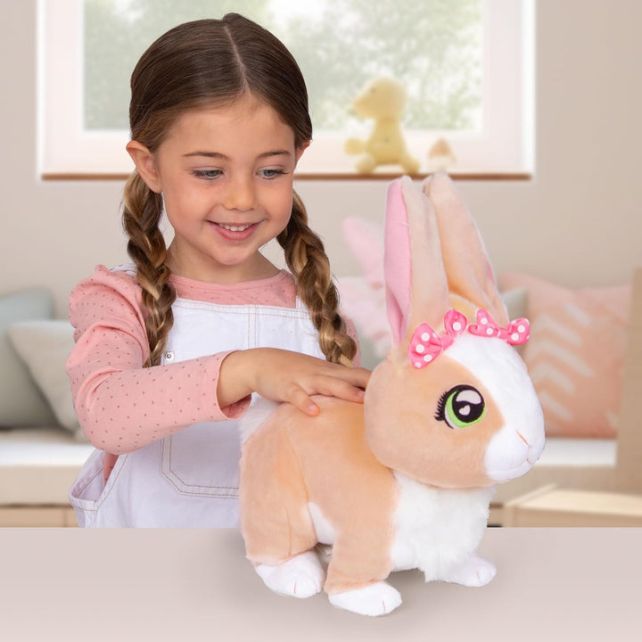 Club Petz Betsy, Mein kleines Kaninchen, Interaktives Plüschkaninchen, das hüpft, Seine Ohren bewegt