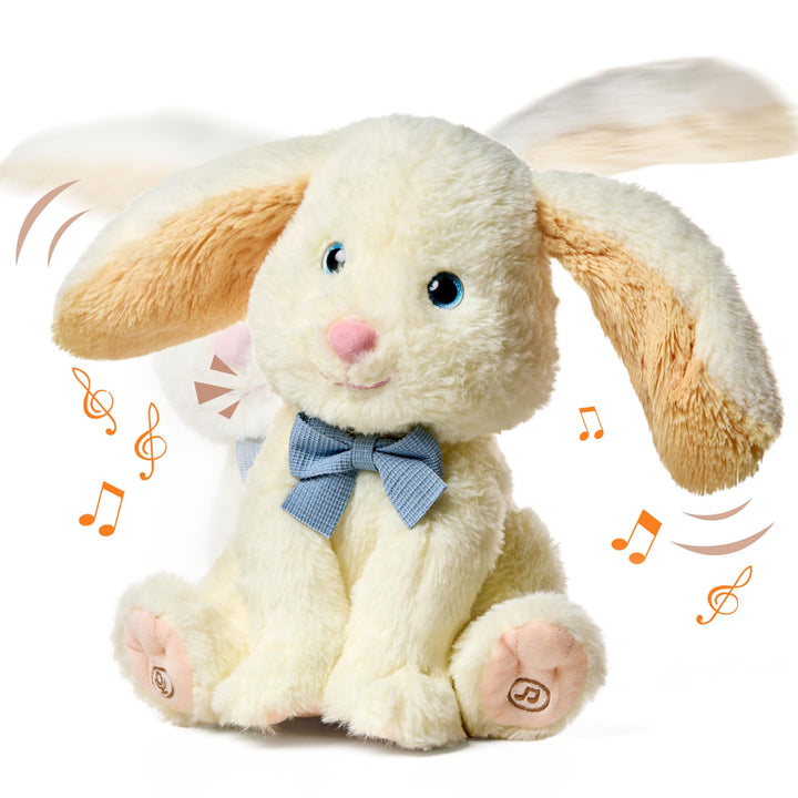 TUMAMA KIDS Kinderspielzeug, Hasen Spielzeug Kuscheltier hase, Elektrischer Plüschtier Pets, Spreche