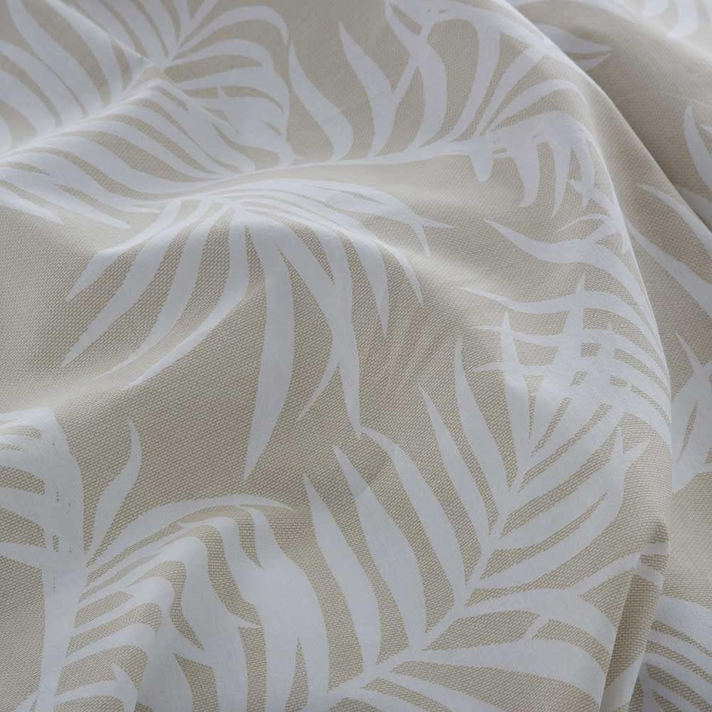 COTTON ARTean Bettwäsche-Set aus Bio-Baumwolle, Beige, 150 x 190/200 cm, 100 % Bio-Baumwolle. Cama 1
