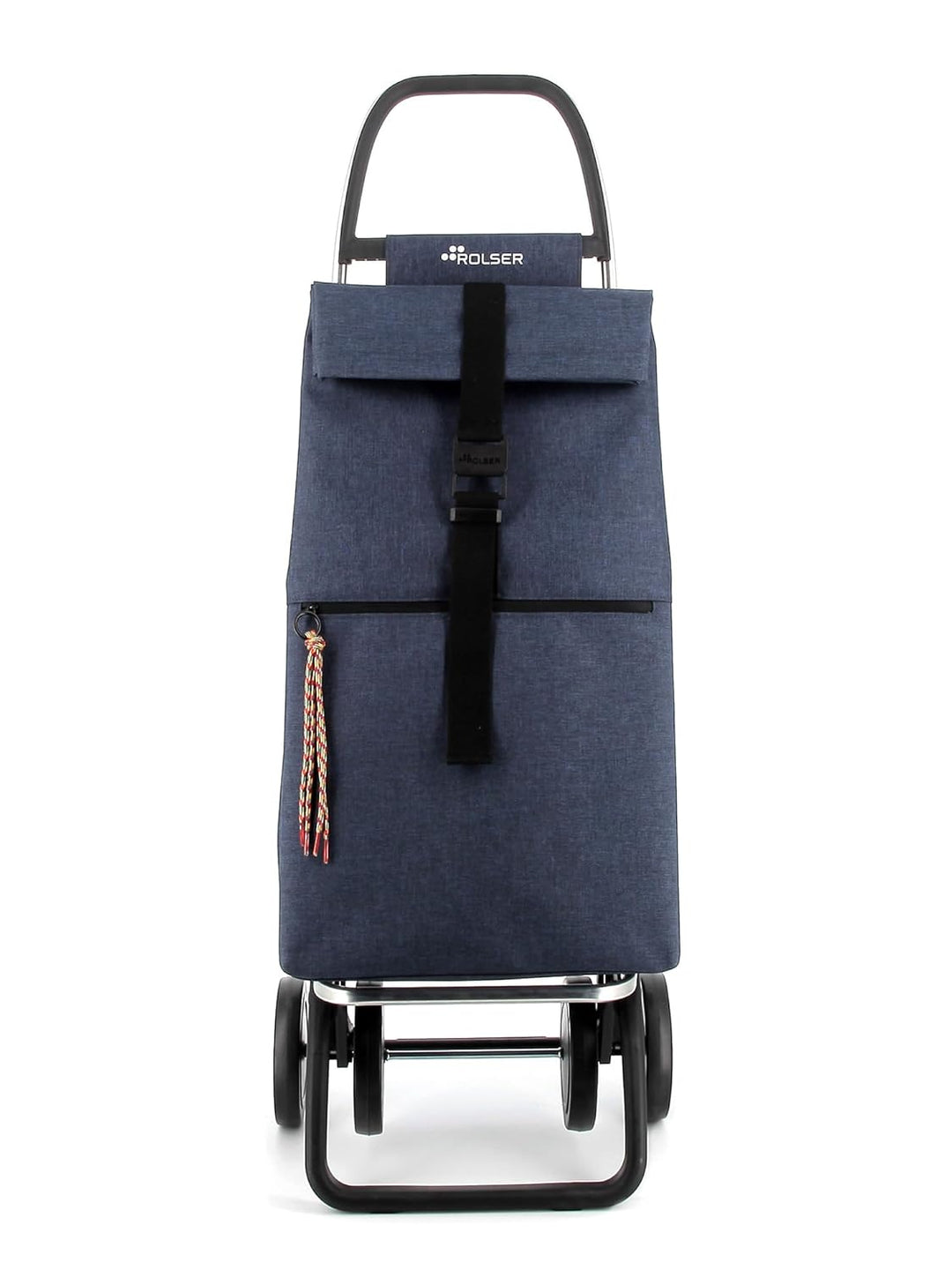 Einkaufstrolley Rolser Big Tweed 4 Räder - Marino 4 Räder Marino, 4 Räder Marino