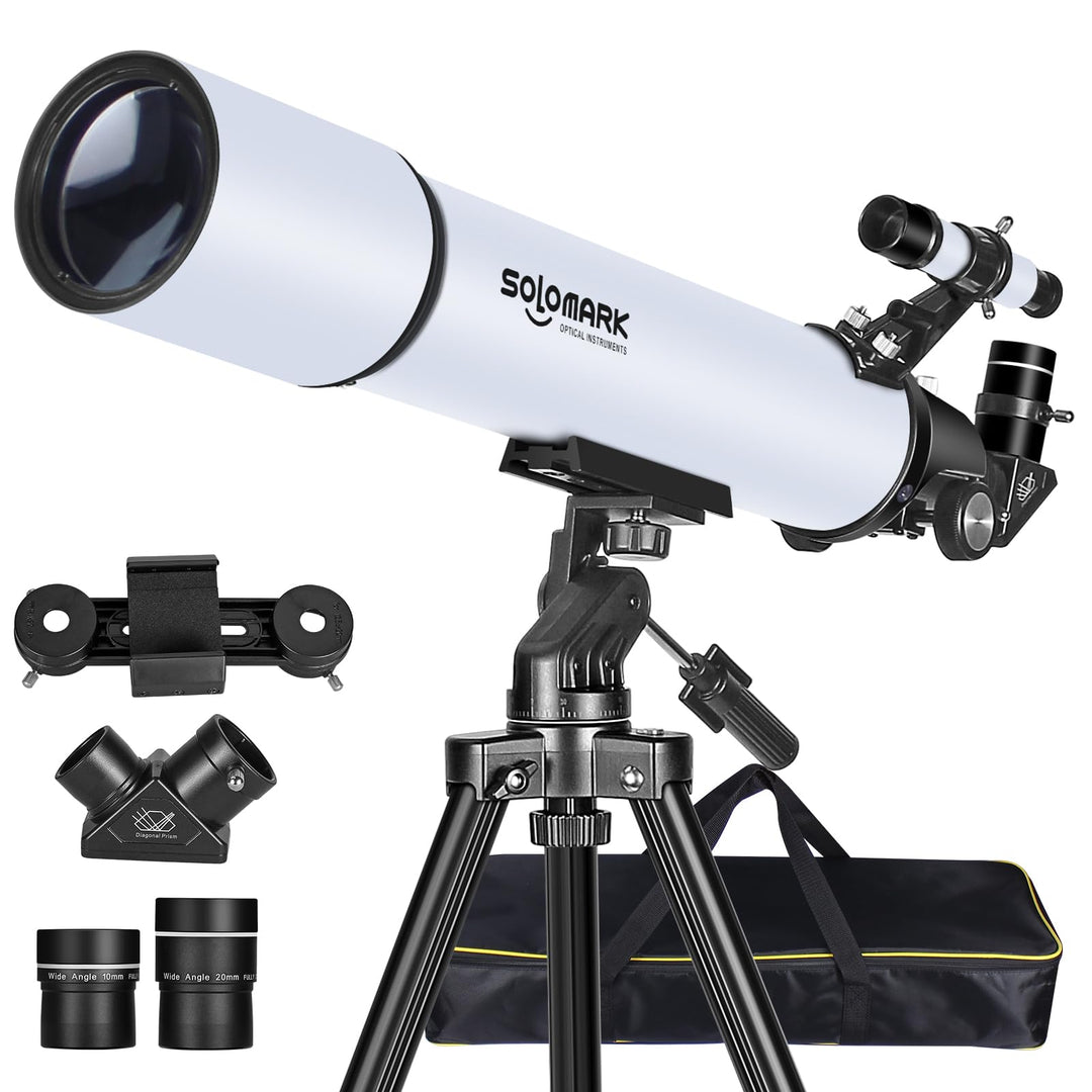 Teleskope für Erwachsene Astronomie, 80mm Aperture 900mm Professional Refraktor Telescope für Kinder