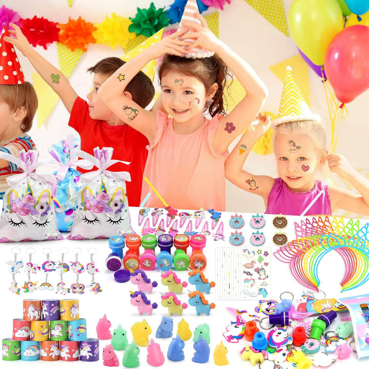 120 Stück Einhorn Mitgebsel Kindergeburtstag Mädchen - Einhorn Party Kindergeburtstag Gastgeschenke