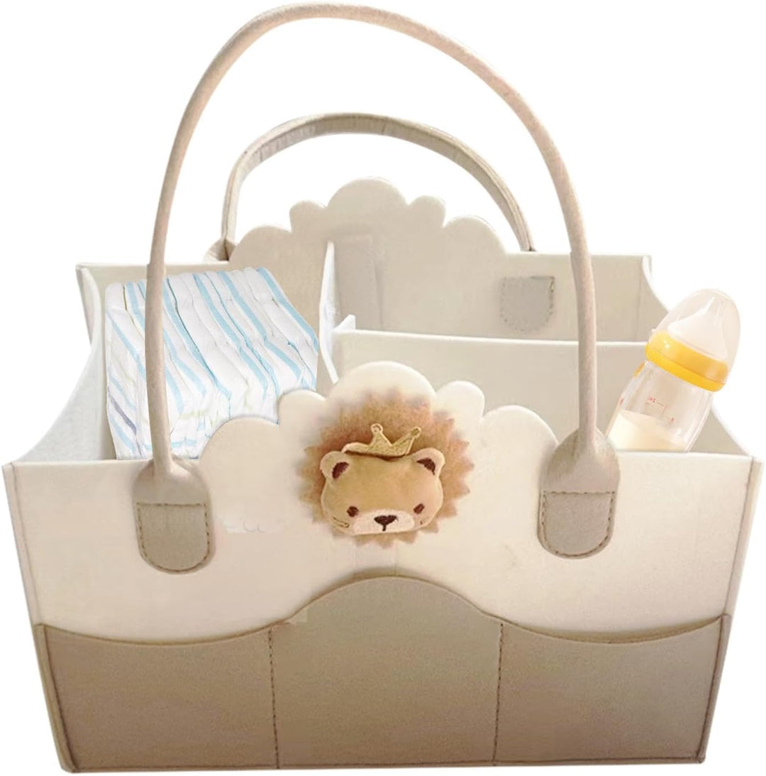 Baby-Windel-Caddy Organizer | Baby-Caddy Organizer | Filz-Baby-Windel-Caddy Kinderzimmer Aufbewahrun