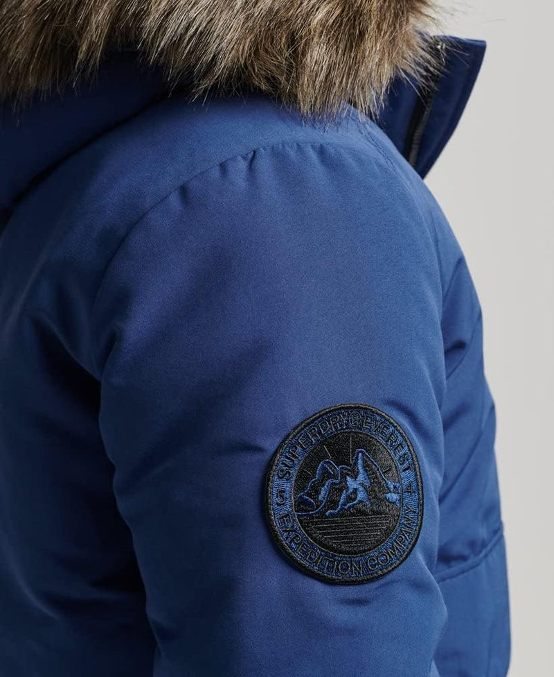 Superdry Herren Everest Bomber Jacket XL Halbdunkel Marineblau, XL Halbdunkel Marineblau