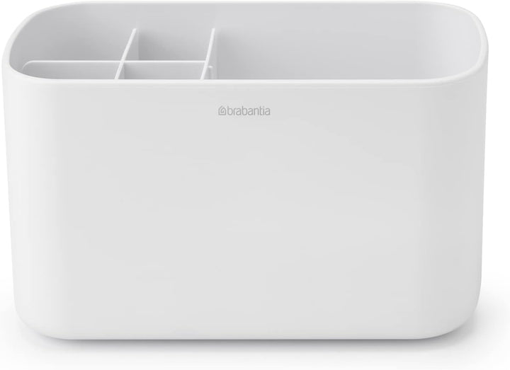 Brabantia Renew Collection Badezimmer-Caddy, Kunststoff, Weiss, Einheitsgrösse White, White