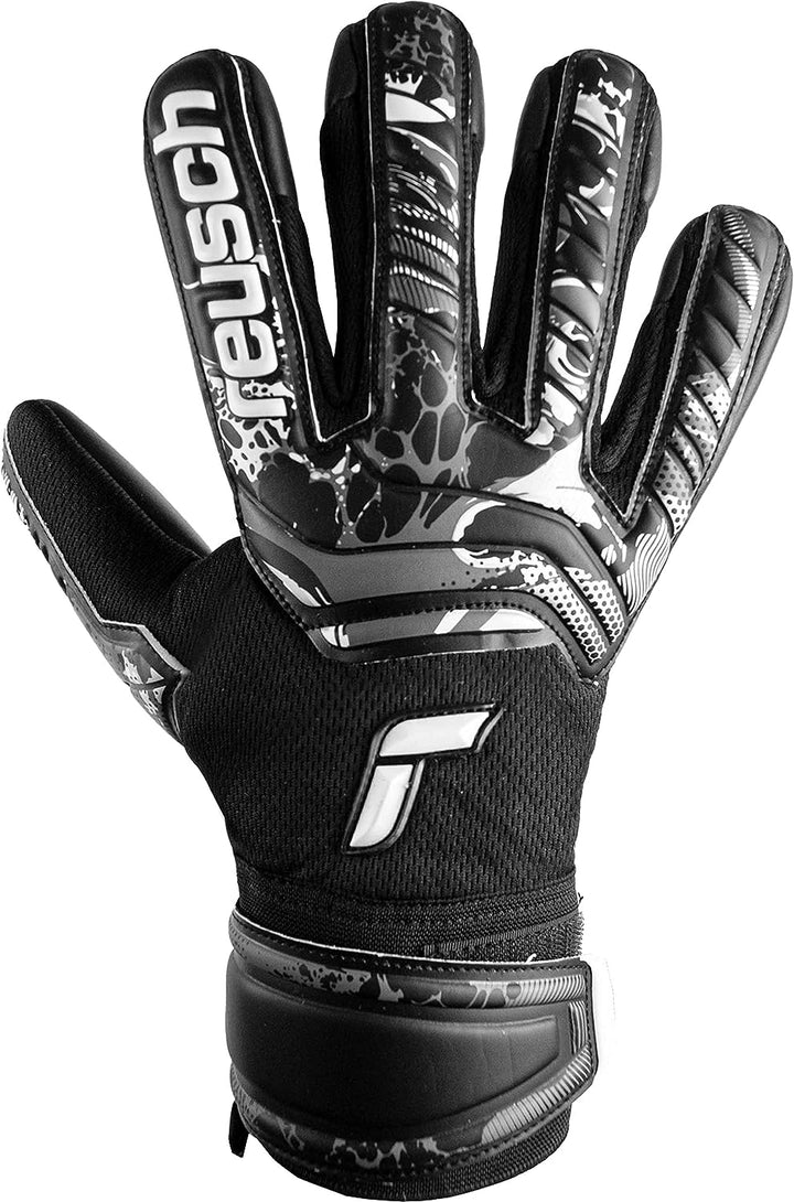 Reusch Unisex Jugend Torwarthandschuhe Attrakt Infinity Junior mit Sehr Gutem Grip und Innennaht Sch
