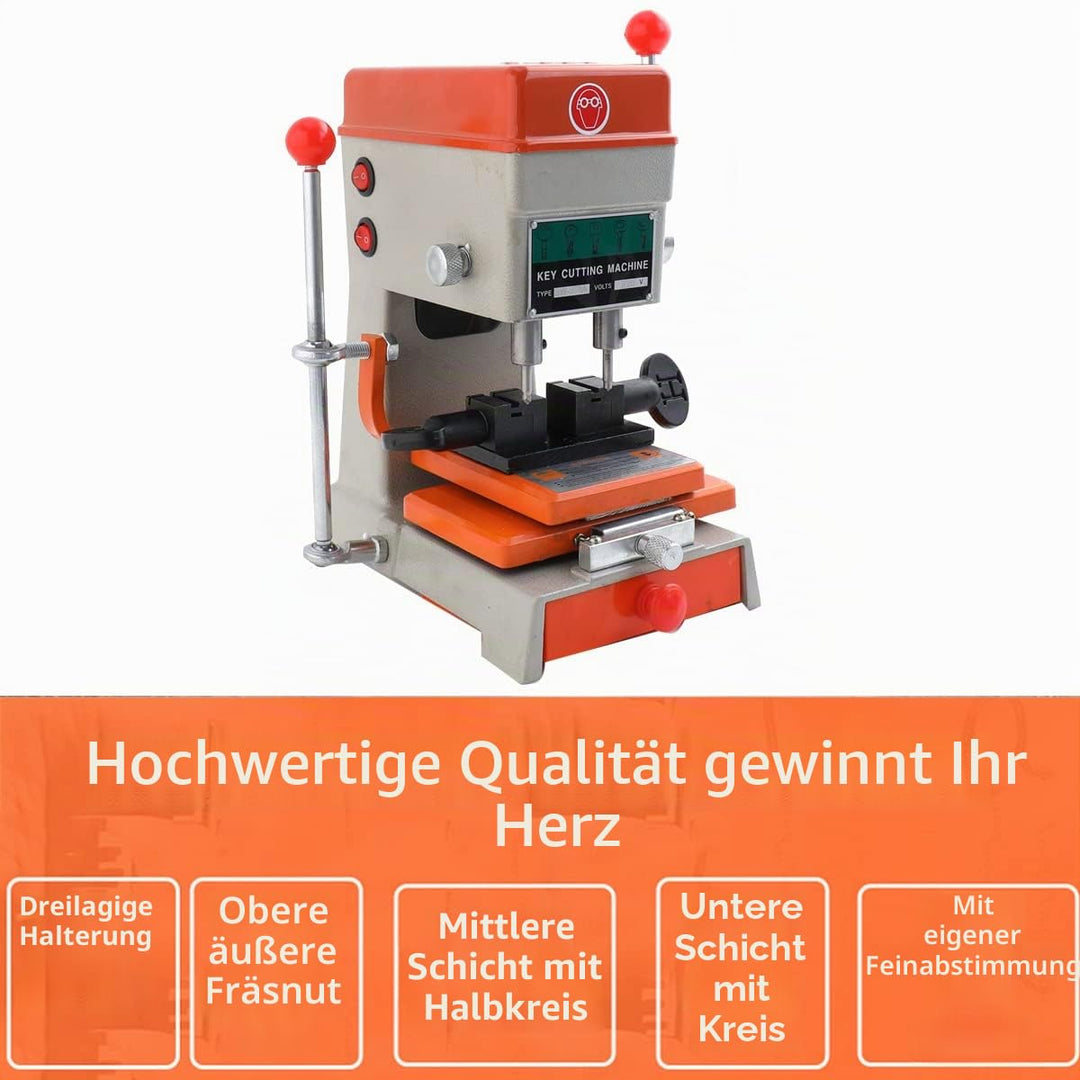 Automatische SchlüSselkopiermaschine, SchlüSselfräSmaschine 220 V PräZises Kopieren SchlitzschlüSsel