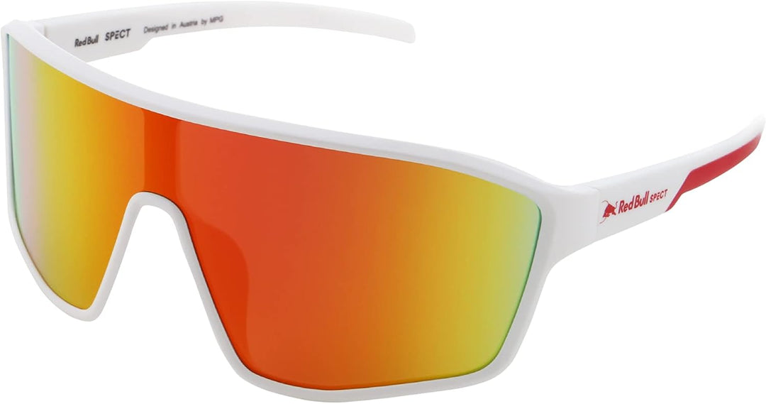 Red Bull Spect Eyewear Unisex Daft Sonnenbrille L Shiny White, L Shiny White
