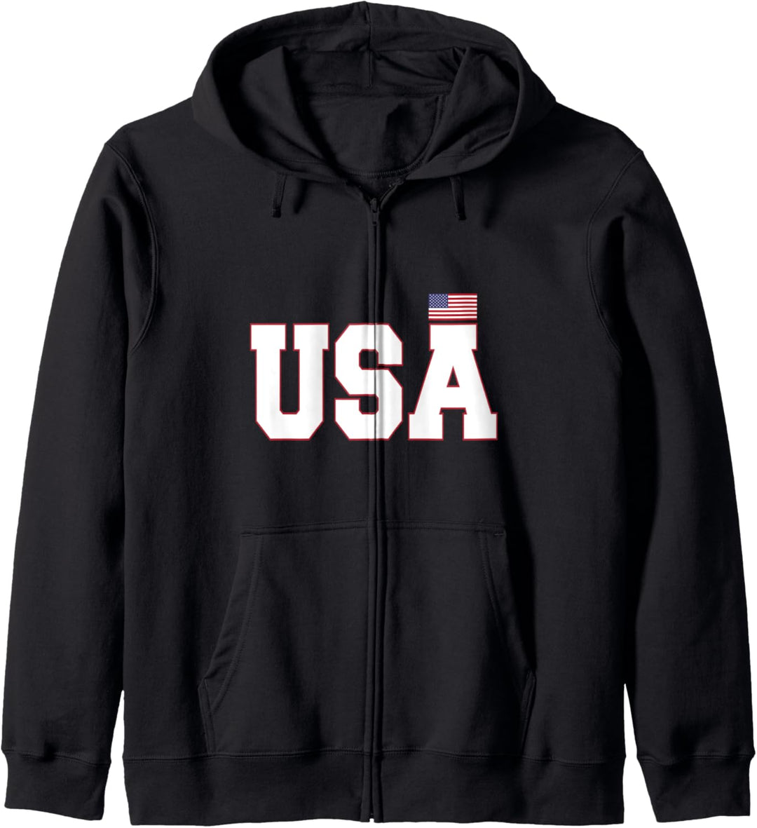 USA 4. Juli Geschenk Patriotischer Amerikaner Kapuzenjacke