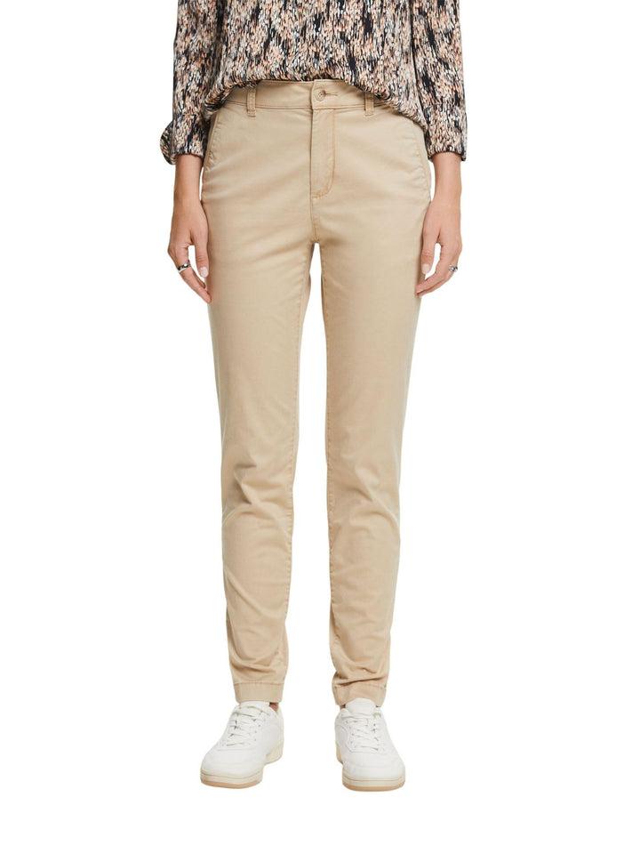 ESPRIT Damen Hose 34W / 32L 285/Sand, 34W / 32L 285/Sand