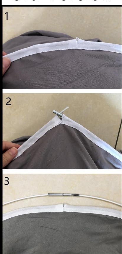 Baby Baldachin Betthimmel Chiffon Hängende Rund Moskitonetz für Babys Bett, Spielzelte, Kinderzimmer