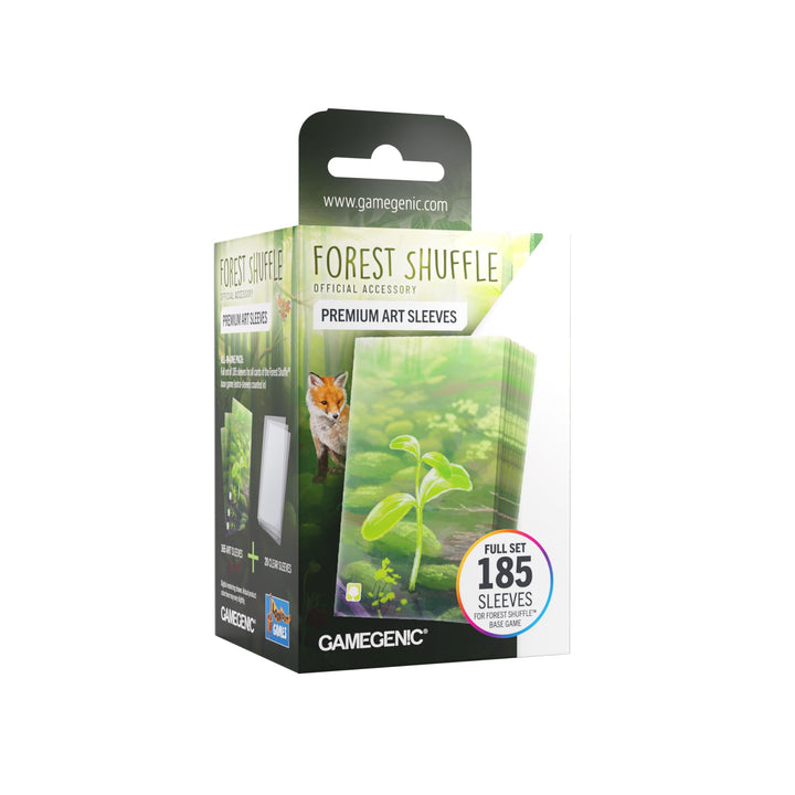 Gamegenic, Mischwald Art Sleeves (Forest Shuffle), 185 Hüllen pro Packung