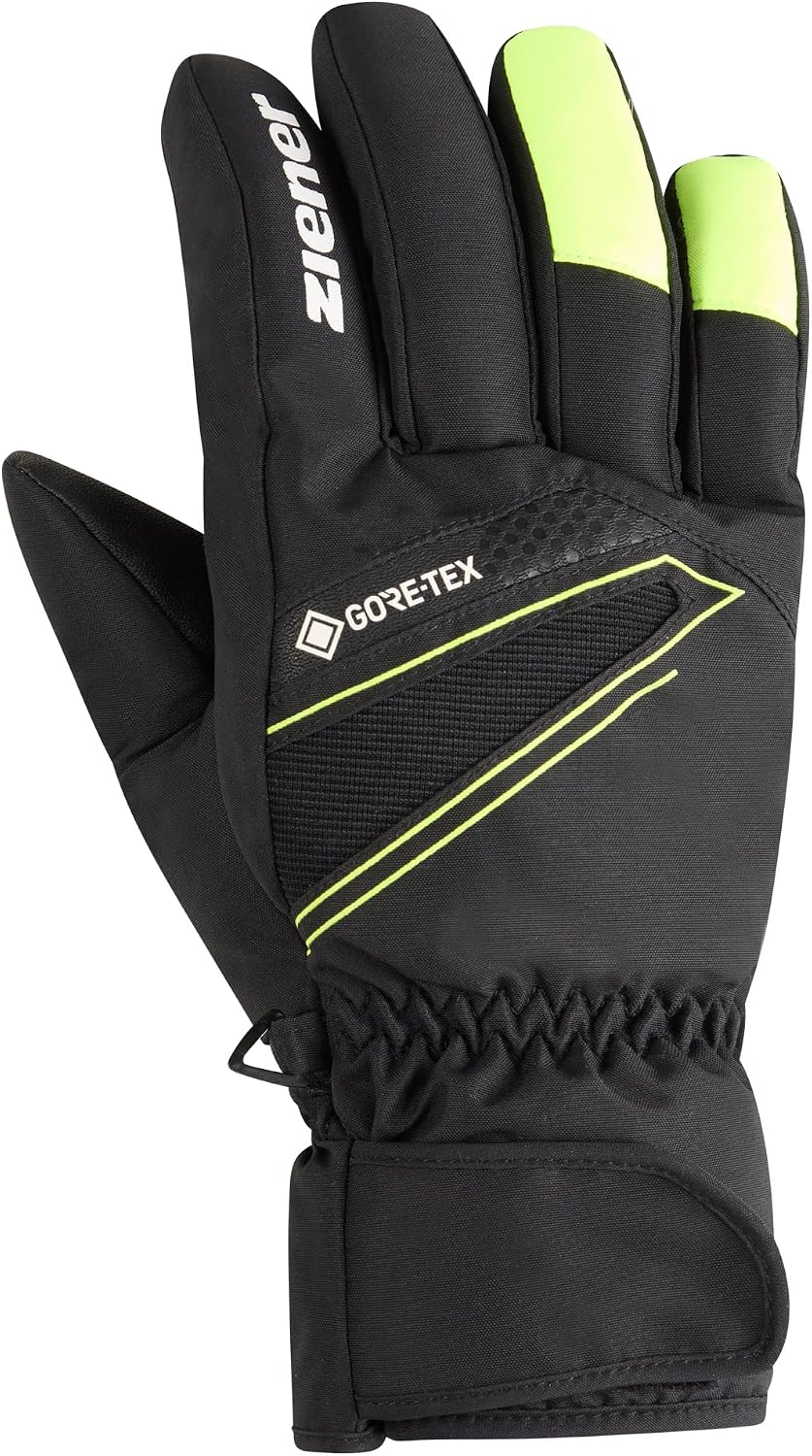 Ziener Herren Gunar Ski-Handschuhe/Wintersport | wasserdicht, atmungsaktiv, warm, Gore-Tex 9 black.p