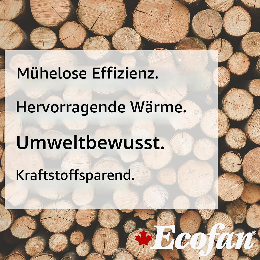 Caframo Limited 800CAXBX Limited Original Ecofan by Caframo, Schwarz Schwarz Zweisprachig, Schwarz Z