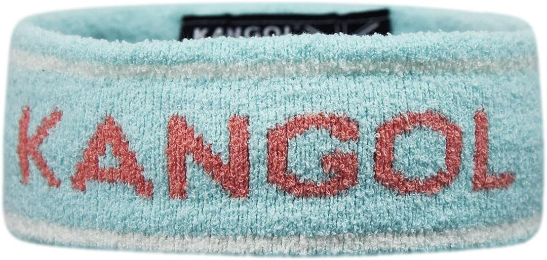Kangol Bermuda Stripe Headband Stirnband Einheitsgrösse Hellblau, Einheitsgrösse Hellblau
