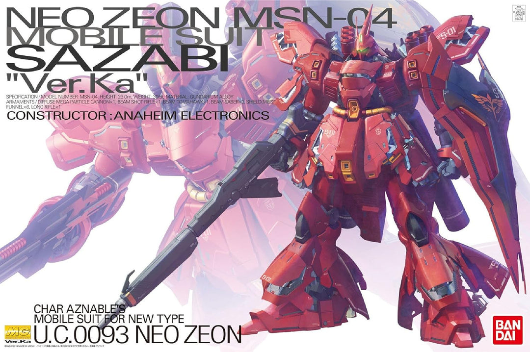 Bandai Hobby MG Sazabi Version KA Model Kit (1/100)