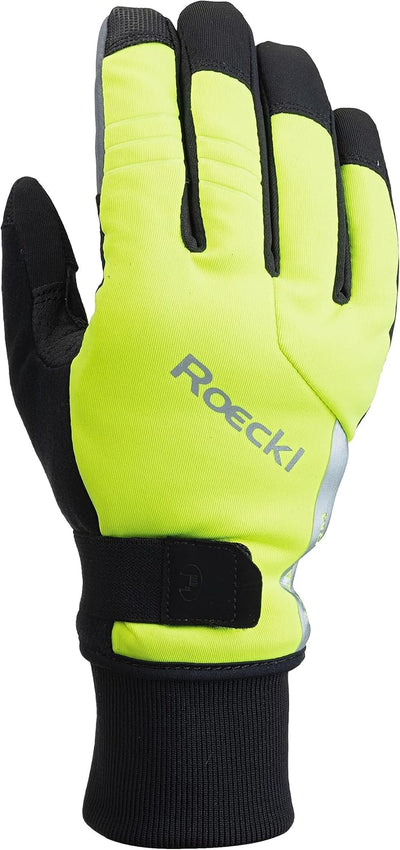 Roeckl Villach 2 Winter Fahrrad Handschuhe lang Fluo gelb 2023 Gelb 7, Gelb 7