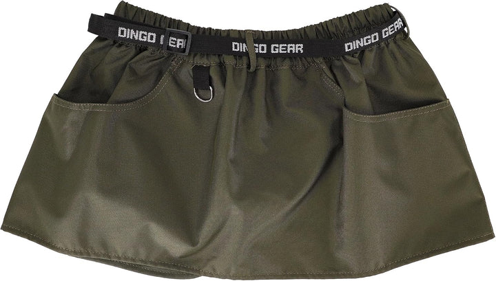 Dingo Gear Trainingsgürtel Arbeitskirt Schutzbekleidung Agility Trainer Helfer Ipo Sporthund M Grün,