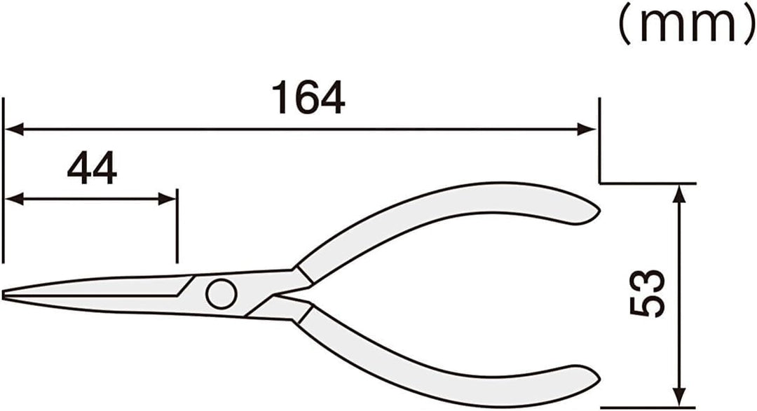 ENGINEER PZ-02 E-Ring Zange mit einer einzigartigen Nut an den Backen für Montage und Entfernen von