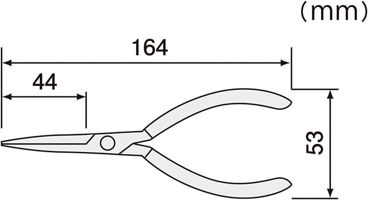 ENGINEER PZ-02 E-Ring Zange mit einer einzigartigen Nut an den Backen für Montage und Entfernen von
