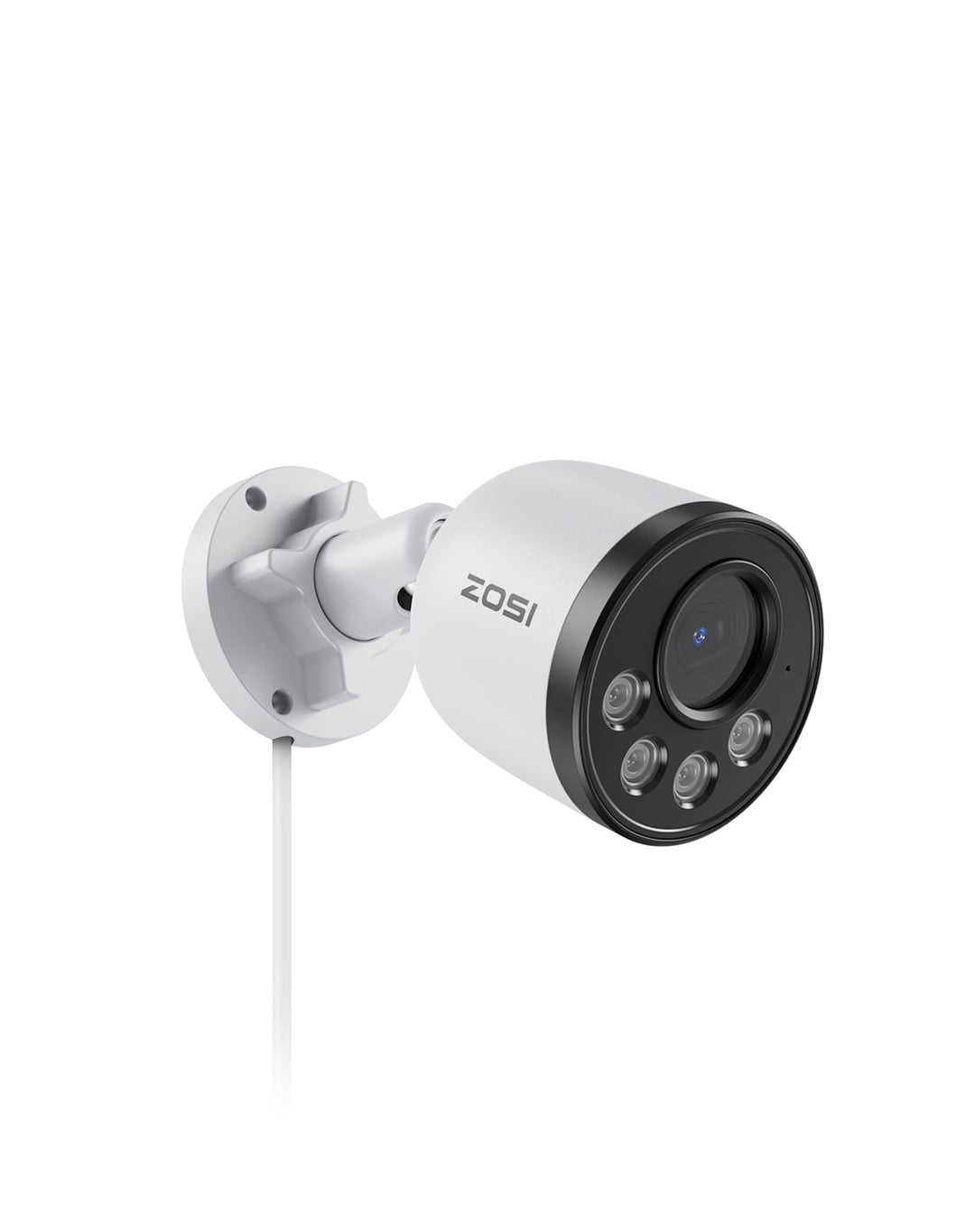 ZOSI 4MP PoE Überwachungskamera, Zusatz Ersatz Kamera für 4MP 5MP PoE NVR System, Personen-/Fahrzeug