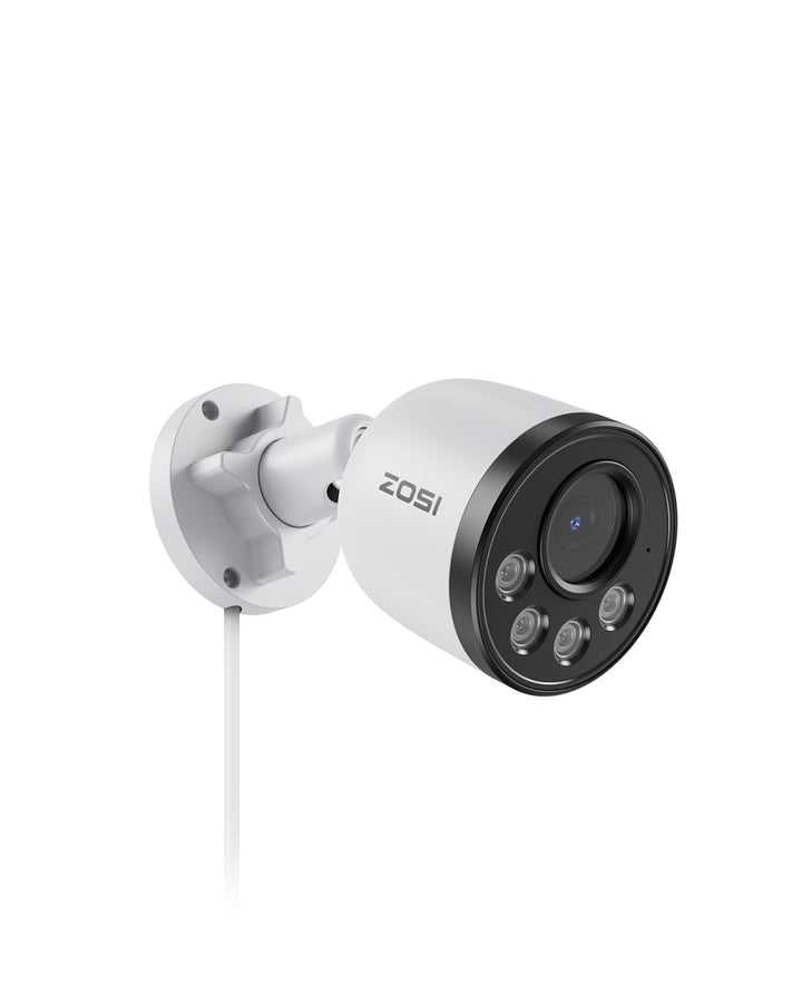 ZOSI 4MP PoE Überwachungskamera, Zusatz Ersatz Kamera für 4MP 5MP PoE NVR System, Personen-/Fahrzeug