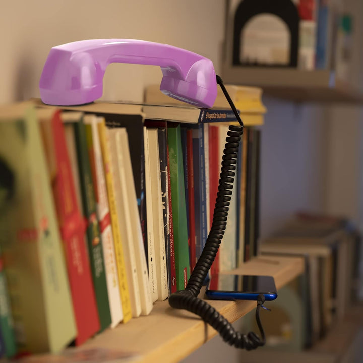 Opis 60s Micro - Retro Handyhörer für Android Smartphones, Tablets, Notebooks und Handys in der Form